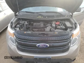 2013 Ford Utility Police Interceptor with VIN 1FM5K8AR4DGC16888, listed as a Copart auction lot 76956344 with 122,918 mi miles and Salvage Title. Bid and sale history available at carsss.com. Image 12.