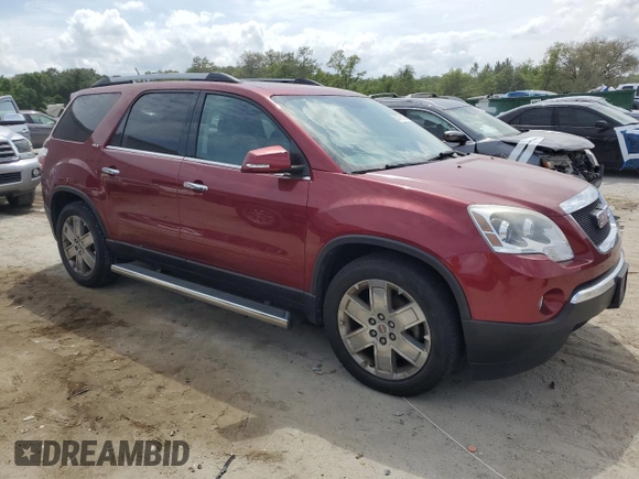 2010 GMC Acadia SLT2 with VIN 1GKLVNED0AJ228717, listed as a Copart auction lot 54718115 with 112,602 mi miles and Clean Title. Bid and sale history available at DreamBid. Image 4.
