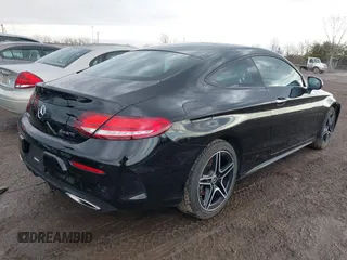 2023 Mercedes-Benz C 300 with VIN W1KWJ8EB9PG118121, listed as a IAAI auction lot 41588140 with 25,457 mi miles and . Bid and sale history available at DreamBid. Image 4.