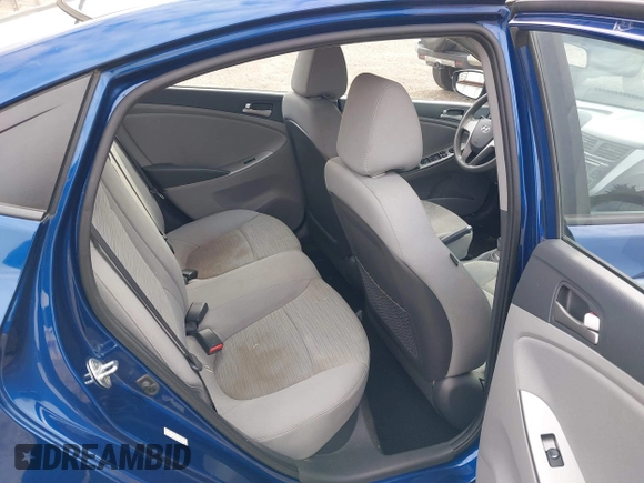 2015 Hyundai Accent GLS with VIN KMHCT4AE5FU928664, listed as a IAAI auction lot 41561742 with 100,844 mi miles and . Bid and sale history available at DreamBid. Image 8.