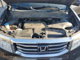 2012 Honda Pilot EX-L with VIN 5FNYF4H5XCB047292, listed as a Copart auction lot 53453475 with 141,092 mi miles and Salvage Title. Bid and sale history available at DreamBid. Image 12.