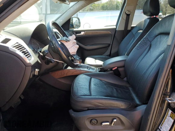 2013 Audi Q5 Premium with VIN WA1CFAFP4DA059729, listed as a Copart auction lot 47842945 with 115,248 mi miles and Salvage Title. Bid and sale history available at carsss.com. Image 7.