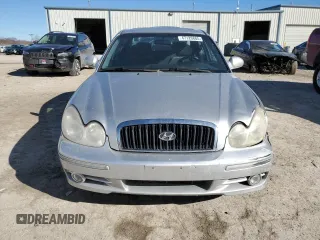 2005 Hyundai Sonata GLS with VIN KMHWF35H45A113584, listed as a Copart auction lot 47126885 with 105,482 mi miles and Salvage Title. Bid and sale history available at carsss.com. Image 5.