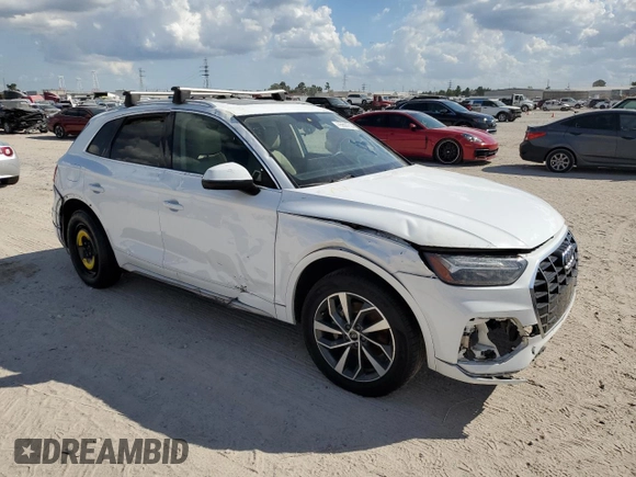 2021 Audi Q5 Premium Plus z VIN WA1BAAFY1M2041783, wystawiony jako Copart lot #48196285 z przebiegiem Nie podano mil oraz Szkoda całkowita • Salvage title. Historia ofert i sprzedaży dostępna na DreamBid. Obrazek 4.