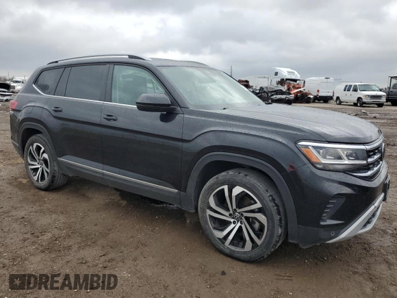 2022 Volkswagen Atlas SEL z VIN 1V2BR2CA7NC535488, wystawiony jako Copart lot #47613025 z przebiegiem 39 834 mil mil oraz Szkoda całkowita • Salvage title. Historia ofert i sprzedaży dostępna na DreamBid. Obrazek 4.