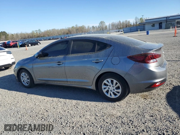 2019 Hyundai Elantra SE with VIN 5NPD74LF4KH442743, listed as a Copart auction lot 50292165 with 67,691 mi miles and Salvage Title. Bid and sale history available at DreamBid. Image 2.