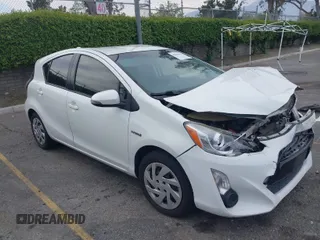 2015 Toyota Prius One with VIN JTDKDTB3XF1097538, listed as a IAAI auction lot 42031057 with 100,847 mi miles and . Bid and sale history available at carsss.com. Image 1.