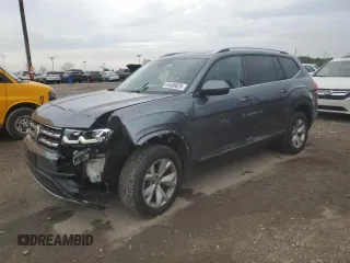 2018 Volkswagen Atlas SEL z VIN 1V2MR2CA0JC501086, wystawiony jako Copart lot #54409025 z przebiegiem 82 044 mil mil oraz Szkoda całkowita • Salvage title. Historia ofert i sprzedaży dostępna na DreamBid. Obrazek 1.