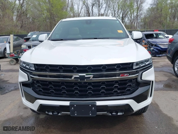2021 Chevrolet Tahoe Z71 with VIN 1GNSKPKD6MR160422, listed as a IAAI auction lot 41920107 with 37,399 mi miles. Bid and sale history available at carsss.com. Image 12.