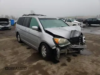 2010 Honda Odyssey EX-L with VIN 5FNRL3H78AB110573, listed as a Copart auction lot 46325085 with 161,543 mi miles and Salvage Title. Bid and sale history available at carsss.com. Image 10.