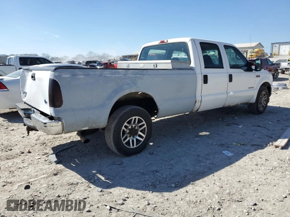 2002 Ford F-250 XL with VIN 1FTNW20F32EC06987, listed as a Copart auction lot 45667965 with 262,421 mi miles and Clean Title. Bid and sale history available at DreamBid. Image 3.