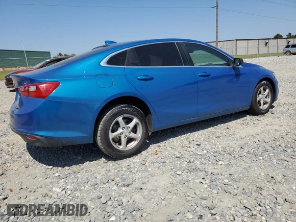 2016 Chevrolet Malibu LS z VIN 1G1ZB5ST9GF239360, wystawiony jako Copart lot #51888915 z przebiegiem 167 405 mil mil oraz Szkody całkowita. Historia ofert i sprzedaży dostępna na DreamBid. Obrazek 3.