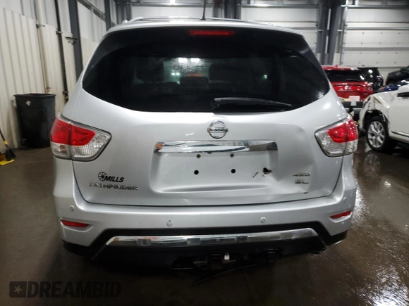 2013 Nissan Pathfinder Platinum with VIN 5N1AR2MM8DC626172, listed as a Copart auction lot 86076674 with 94,168 mi miles and Salvage Title. Bid and sale history available at carsss.com. Image 6.