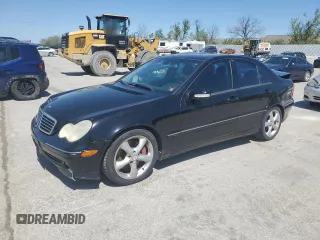 2004 Mercedes-Benz C 230 Kompressor with VIN WDBRF40J04A628791, listed as a Copart auction lot 52890795 with 247,386 mi miles and Salvage Title. Bid and sale history available at DreamBid. Image 1.