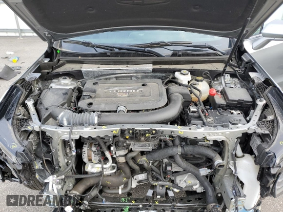 2024 Cadillac XT4 AWD Premium Luxury with VIN 1GYFZDR42RF147048, listed as a Copart auction lot 49622465 with 18,367 mi miles and Salvage title. Bid and sale history available at DreamBid. Image 12.