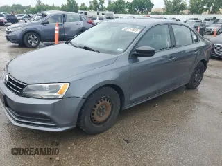 2015 Volkswagen Jetta S с VIN 3VW2K7AJ1FM333281, выставлен на аукционе Copart как лот 60157895 с пробегом 77 860 миль миль и Списание • Salvage title. История ставок и продаж доступна на DreamBid. Изображение 1.