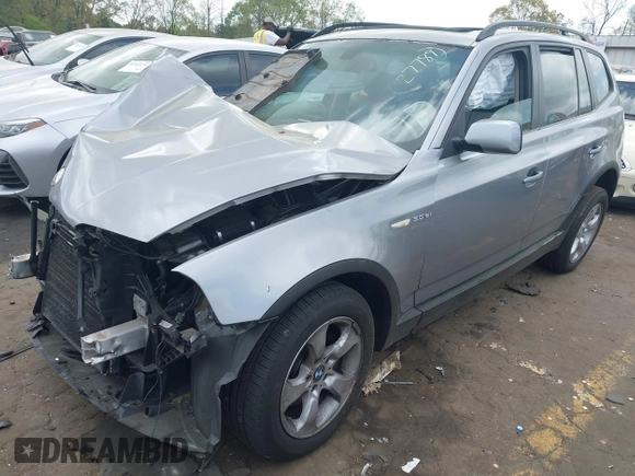 2007 BMW X3 3.0si with VIN WBXPC93457WF05070, listed as a IAAI auction lot 41962645 with Not Provided miles and . Bid and sale history available at DreamBid. Image 17.