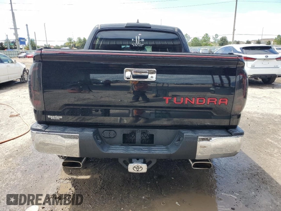2017 Toyota Tundra 2WD SR5 with VIN 5TFEW5F16HX219050, listed as a Copart auction lot 70095034 with 143,811 mi miles and Salvage Title. Bid and sale history available at carsss.com. Image 6.