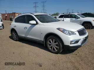 2017 Infiniti QX50 z VIN JN1BJ0RR5HM402806, wystawiony jako Copart lot #56304415 z przebiegiem 48 921 mil mil oraz Szkoda całkowita • Salvage title. Historia ofert i sprzedaży dostępna na DreamBid. Obrazek 4.
