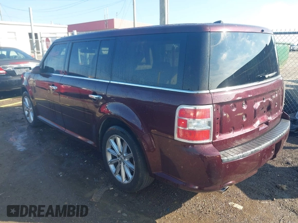 2017 Ford Flex Limited with VIN 2FMHK6D8XHBA10072, listed as a IAAI auction lot 41550829 with 132,995 mi miles. Bid and sale history available at carsss.com. Image 3.