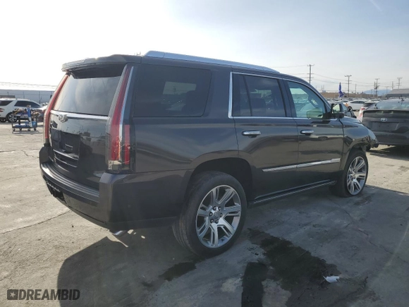 2018 Cadillac Escalade Premium Luxury with VIN 1GYS4CKJ9JR222838, listed as a Copart auction lot 48688135 with 78,389 mi miles and Salvage Title. Bid and sale history available at carsss.com. Image 3.