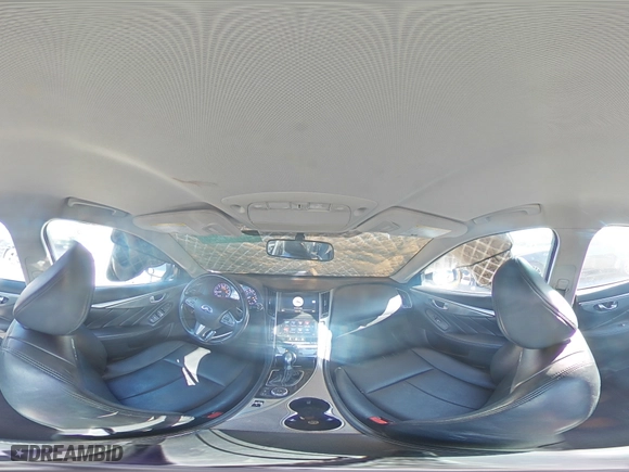 2014 Infiniti Q50 with VIN JN1BV7AP8EM681994, listed as a Copart auction lot 43080835 with 126,896 mi miles and Salvage Title. Bid and sale history available at carsss.com. Image 12.
