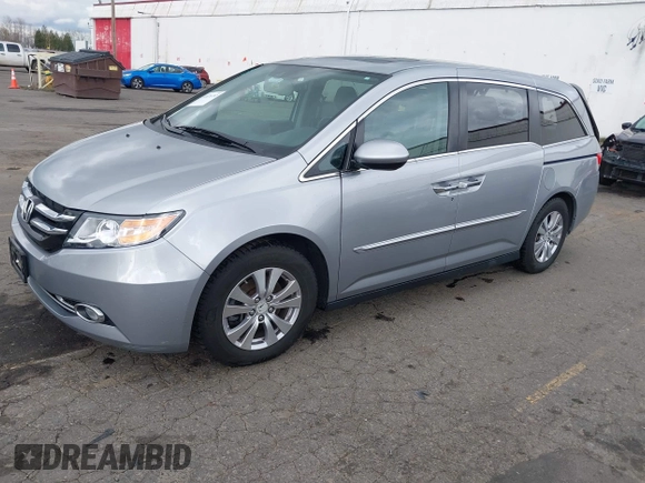 2016 Honda Odyssey EX-L with VIN 5FNRL5H64GB048004, listed as a IAAI auction lot 41676712 with 129,343 mi miles. Bid and sale history available at carsss.com. Image 17.