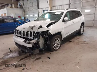 2017 Jeep Cherokee Latitude with VIN 1C4PJLCS7HW549570, listed as a IAAI auction lot 41276093 with 135,664 mi miles and . Bid and sale history available at carsss.com. Image 17.
