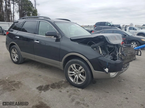 2012 Hyundai Veracruz Limited with VIN KM8NU4CC6CU202101, listed as a Copart auction lot 44134145 with 142,408 mi miles and Salvage Title. Bid and sale history available at carsss.com. Image 4.