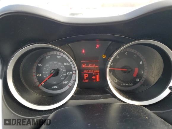 2008 Mitsubishi Lancer DE with VIN JA3AU26U38U029848, listed as a Copart auction lot 77361994 with 165,833 mi miles and Salvage Title. Bid and sale history available at carsss.com. Image 9.