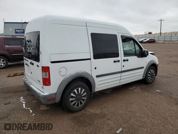 2013 Ford Transit Connect XL with VIN NM0LS6AN0DT141334, listed as a Copart auction lot 78752894 with 173,132 mi miles and Salvage Title. Bid and sale history available at carsss.com. Image 3.