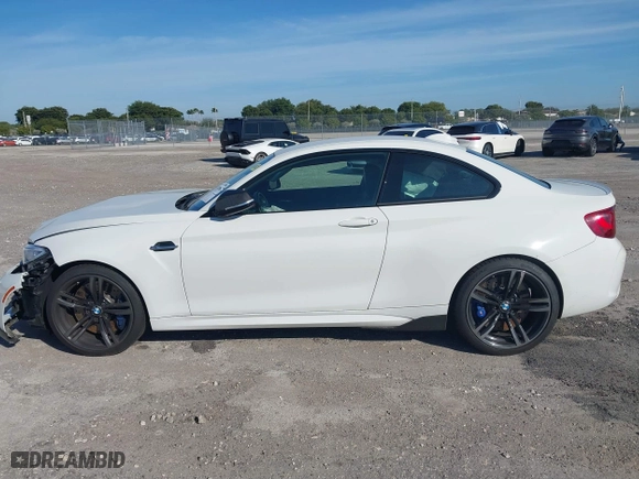 2017 BMW M2 with VIN WBS1H9C55HV886803, listed as a IAAI auction lot 41241081 with 37,874 mi miles. Bid and sale history available at carsss.com. Image 14.