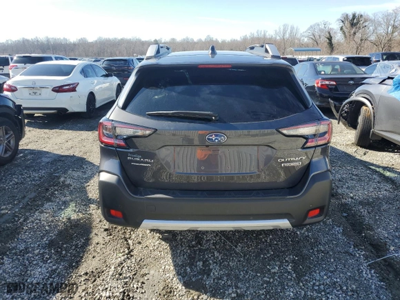 2024 Subaru Outback Touring with VIN 4S4BTAPCXR3102211, listed as a Copart auction lot 44344395 with 7,382 mi miles and Salvage Title. Bid and sale history available at carsss.com. Image 6.