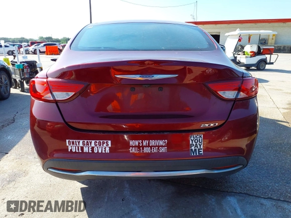 2016 Chrysler 200 Limited with VIN 1C3CCCAB8GN128476, listed as a IAAI auction lot 42062770 with Not Provided miles and . Bid and sale history available at carsss.com. Image 15.