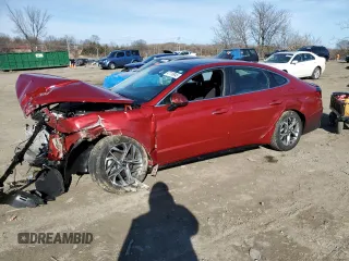 2023 Hyundai Sonata SEL z VIN KMHL14JAXPA312142, wystawiony jako Copart lot #47110945 z przebiegiem 23 303 mil mil oraz Szkody całkowita. Historia ofert i sprzedaży dostępna na DreamBid. Obrazek 1.