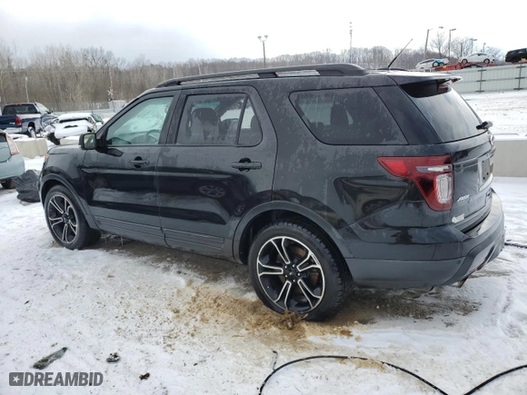 2015 Ford Explorer Sport with VIN 1FM5K8GT4FGA11772, listed as a Copart auction lot 45903445 with 0 mi miles and Non Repairable. Bid and sale history available at carsss.com. Image 2.