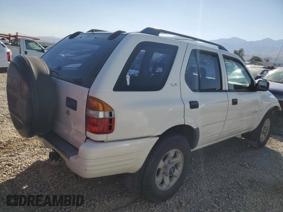 1999 Isuzu Rodeo S with VIN 4S2CM58W0X4306727, listed as a Copart auction lot 74758994 with 193,850 mi miles and Clean title. Bid and sale history available at DreamBid. Image 3.