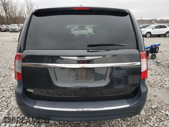 2014 Chrysler Town & Country Touring with VIN 2C4RC1BG8ER206985, listed as a Copart auction lot 43031665 with 161,926 mi miles and Salvage Title. Bid and sale history available at DreamBid. Image 6.