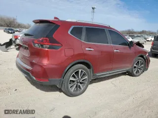2019 Nissan Rogue SL with VIN 5N1AT2MT2KC738925, listed as a Copart auction lot 46929245 with 92,928 mi miles and Salvage Title. Bid and sale history available at carsss.com. Image 3.
