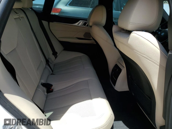2024 BMW 4 Series 430i with VIN WBA63AV09RFR61736, listed as a Copart auction lot 52798015 with 45,705 mi miles and Salvage title. Bid and sale history available at DreamBid. Image 10.