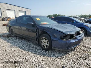 2002 Chevrolet Monte Carlo LS with VIN 2G1WW12E029209831, listed as a Copart auction lot 61644574 with 6,668 mi miles and Salvage Title. Bid and sale history available at carsss.com. Image 4.