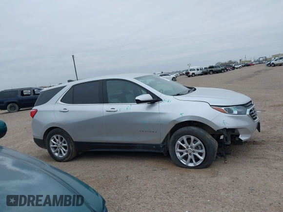 2021 Chevrolet Equinox LT with VIN 3GNAXKEV3MS171282, listed as a IAAI auction lot 41649705 with 76,668 mi miles. Bid and sale history available at carsss.com. Image 13.