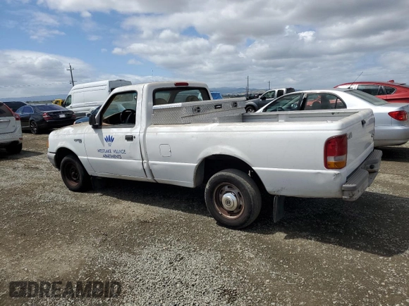 1996 Ford Ranger XLT with VIN 1FTCR10X1TUC90736, listed as a Copart auction lot 56605575 with 94,262 mi miles and Clean title. Bid and sale history available at DreamBid. Image 2.