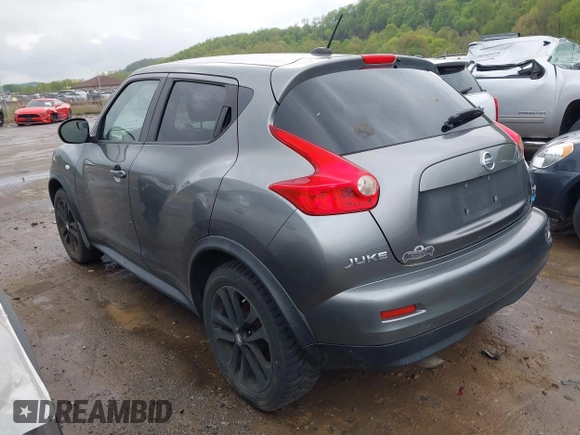 2012 Nissan Juke SL with VIN JN8AF5MV4CT108442, listed as a IAAI auction lot 42129120 with 204,627 mi miles. Bid and sale history available at carsss.com. Image 3.