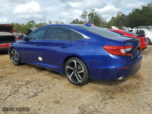 2019 Honda Accord Sedan Sport 1.5T with VIN 1HGCV1F37KA112248, listed as a Copart auction lot 74041304 with 109,599 mi miles and Salvage Title. Bid and sale history available at carsss.com. Image 2.