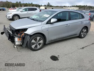 2019 Hyundai Ioniq z VIN KMHC65LD1KU181334, wystawiony jako Copart lot #49546105 z przebiegiem 69 168 mil mil oraz Szkoda całkowita • Salvage title. Historia ofert i sprzedaży dostępna na DreamBid. Obrazek 1.