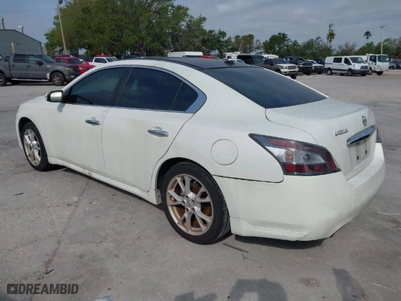 2014 Nissan Maxima 3.5 SV with VIN 1N4AA5AP0EC473211, listed as a IAAI auction lot 41863206 with 79184 miles. Bid and sale history available at carsss.com. Image 3.