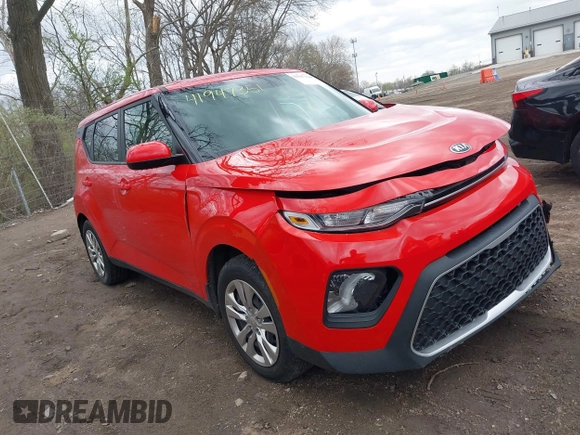 2020 Kia Soul S with VIN KNDJ23AU0L7731492, listed as a IAAI auction lot 41947351 with 71,484 mi miles and . Bid and sale history available at DreamBid. Image 1.