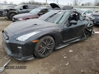 2017 Nissan GT-R Premium z VIN JN1AR5EF8HM820659, wystawiony jako Copart lot #41607974 z przebiegiem Nie podano mil oraz Szkody całkowita. Historia ofert i sprzedaży dostępna na DreamBid. Obrazek 1.