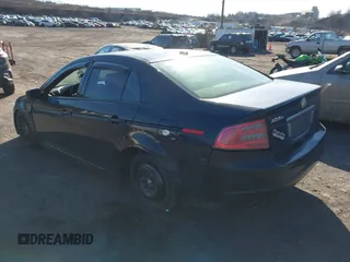 2005 Acura TL with VIN 19UUA66215A063184, listed as a IAAI auction lot 41709951 with 214,200 mi miles. Bid and sale history available at carsss.com. Image 3.